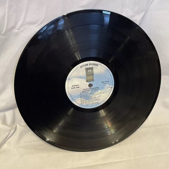 Jackson Browne Running On Empty (Vinyl, 1977) Asylum Records 6E-113 VG+ LP - Picture 8 of 11